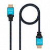 Cable hdmi 2.0 4k nanocable 10.15.3705/ hdmi macho - hdmi macho/ 5m/ negro/ azul